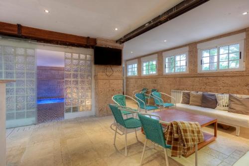 Χώρος καθιστικού στο Villas en Toledo