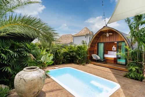 Πισίνα στο ή κοντά στο Tropical Chalet 2BR Villa Pasak Paradise 1 with Private Pool, Laguna 10 min drive
