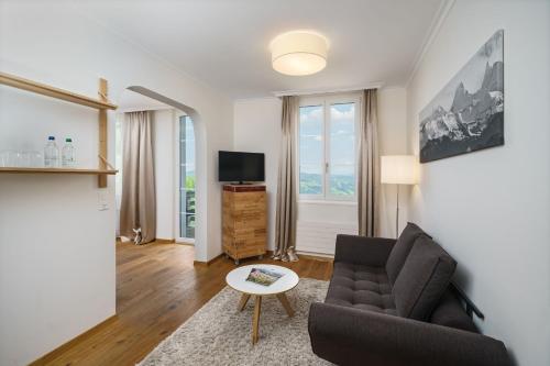 Télévision ou salle de divertissement dans l'établissement Boutique Hotel Moosegg