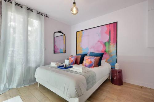 Katil atau katil-katil dalam bilik di Welcome to Parisian Lovers !