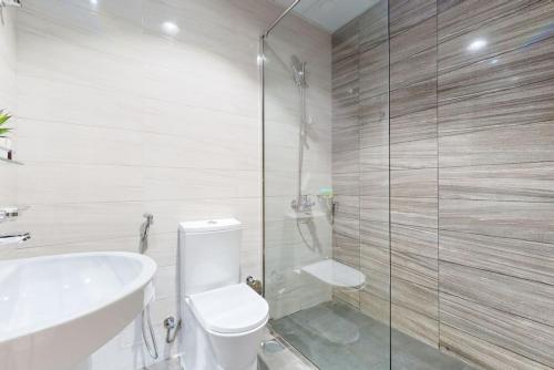 Koupelna v ubytování Dunya Tower - Incredible One Bedroom