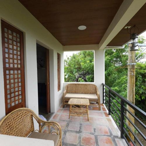 Balkón nebo terasa v ubytování Kimberly's Place - Transient House Amadeo Cavite