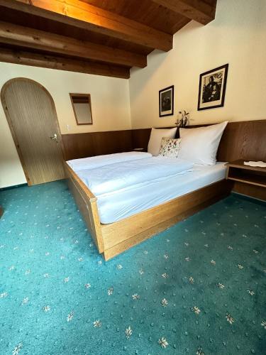 Appartementhaus Zillertal Arenaにあるベッド