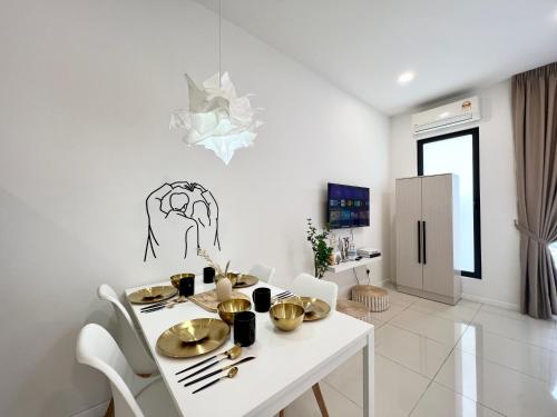 Makanan di atau berdekatan apartmen