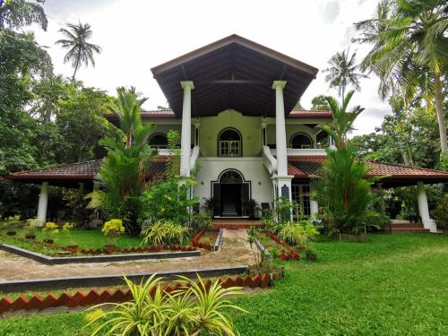 Κήπος έξω από το The Villa Green Inn