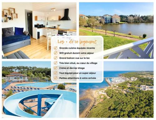 un collage de photos d'une maison dans l'établissement 