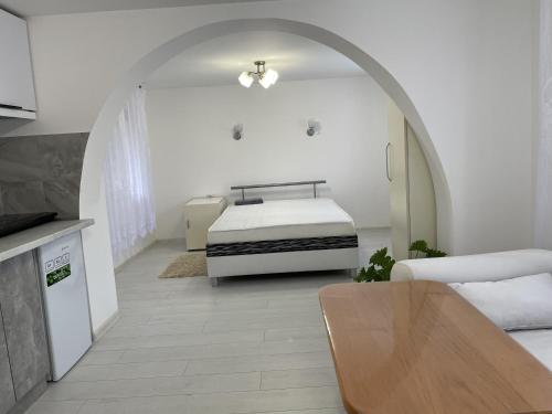 Postel nebo postele na pokoji v ubytování House Menchul
