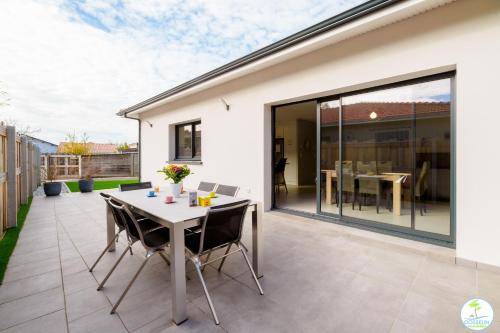 Biscarrosse Bourg Villa avec jardin classé 2 étoiles pour 6 personnes