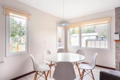 Posezení v ubytování Casa Bosco Villa La Angostura