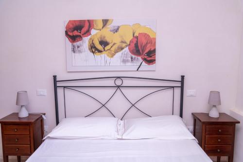 Postel nebo postele na pokoji v ubytování Masseria Caliani