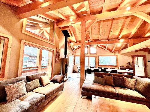 Chalet Isabelle Mountain lodge 5 stars 6 bedroom en suite sauna spa inox photo 18