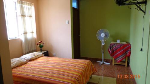 Katil atau katil-katil dalam bilik di Hostal Geminis