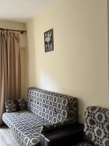 a living room with a couch and a picture on the wall at Verin Tun in Dilijan