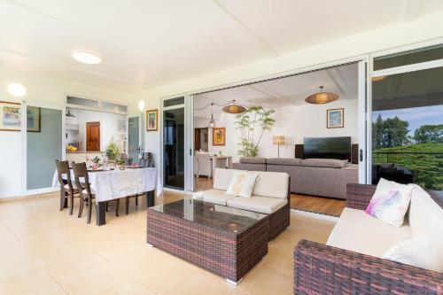Posezení v ubytování la villa Mareva