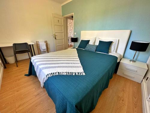 Cama o camas de una habitación en Moro's Friends House - Cascais