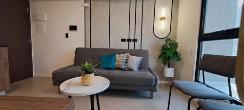 Гостиная зона в ¡Disfruta de tecnología y glamour!