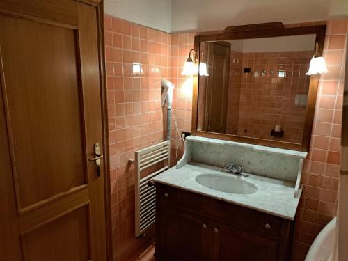 Koupelna v ubytování Casa Bruna