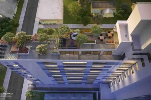 Balkón nebo terasa v ubytování Apto Novo na Bela Vista próximo à Av Paulista, Liberdade e Centro