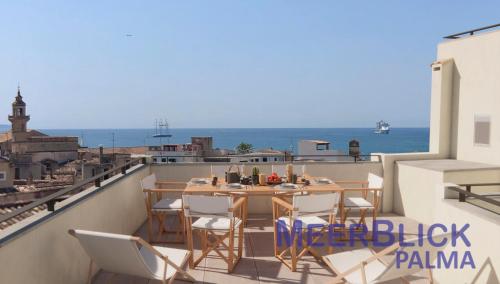 Aparttime Palma mit 3 MeerBlick Dach-Terrassen