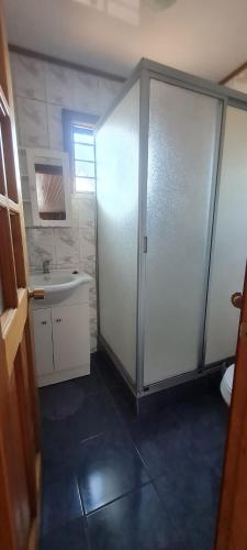 Koupelna v ubytování cabaña