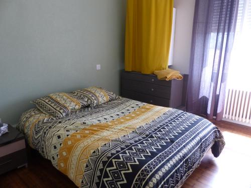 Postel nebo postele na pokoji v ubytování La Limouz