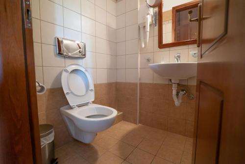 Kúpeľňa v ubytovaní Hotel Ainareti