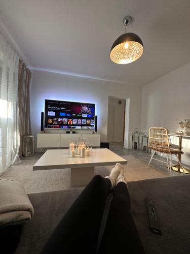 Χώρος καθιστικού στο Apartment Laurier