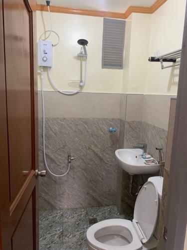 Koupelna v ubytování ZL TRAVELERS INN