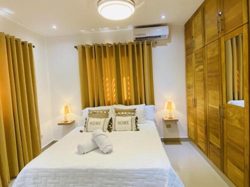Postel nebo postele na pokoji v ubytování Apartamento Próximo Playa Caleta