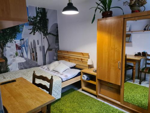 Χώρος καθιστικού στο Apartament Bema