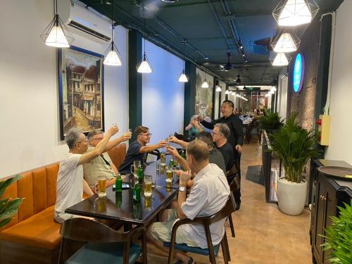 Bebidas en Awesome Hanoi Hostel