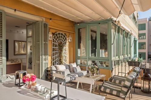 Posezení v ubytování HoHomes - Luxury Palacete