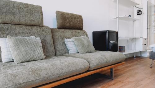 Un lugar para sentarse en Appartement Alpenrauschen
