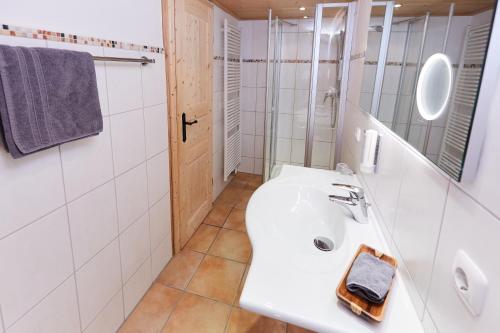 Ванная комната в freistil Boutiquehotel