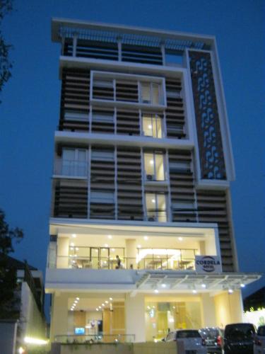 Budova, kde se hotel nachází