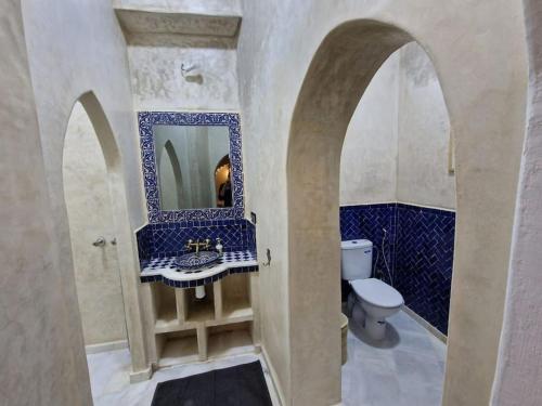 Koupelna v ubytování Maison Mouna