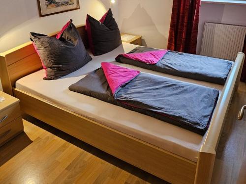 Cama o camas de una habitación en Hofer Hof