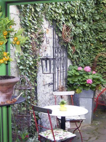 Zahrada ubytování Pension Reuss - Hotel garni