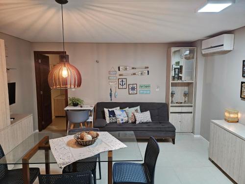 Coin salon dans l'établissement Flêbeach