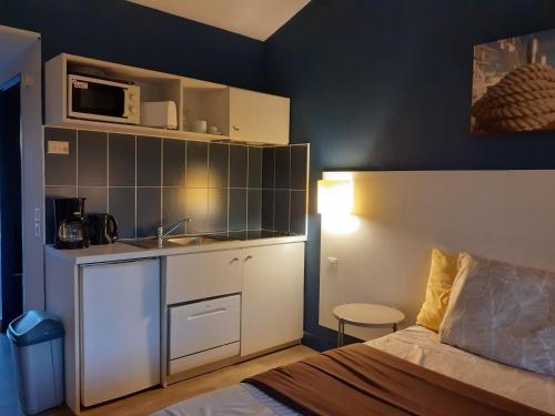 Køkken eller tekøkken på Appartement cocooning