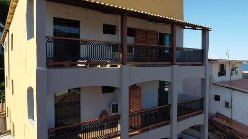 Balkón nebo terasa v ubytování Hotel Caitá