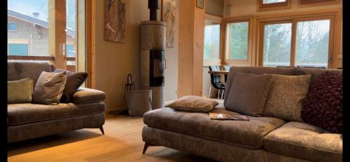 Chalet Isabelle Mountain lodge 5 stars 6 bedroom en suite sauna spa inox photo 29