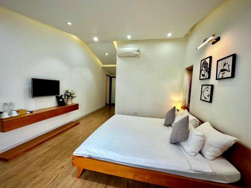 Postel nebo postele na pokoji v ubytování Blue Mountain Villa - Venuestay