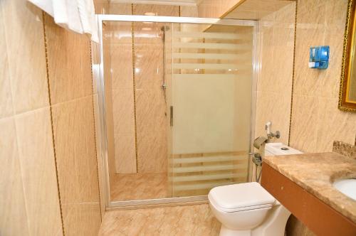 Ванная комната в Boulevard Rigs Boutique Hotel