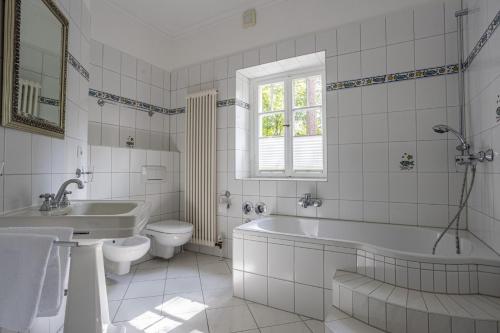 ห้องน้ำของ Haus Hubertus - die Strandvilla