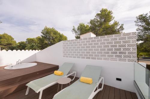 Μπαλκόνι ή βεράντα στο Cabot Las Velas Apartments