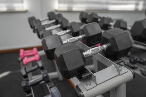 Fitness centrum a/nebo fitness zařízení v ubytování Jannat Resort