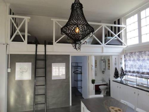 Η κουζίνα ή μικρή κουζίνα στο River Cottage