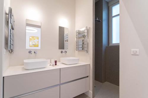 Très bel appartement en rez de jardin, Pereire, 100 m de la plage