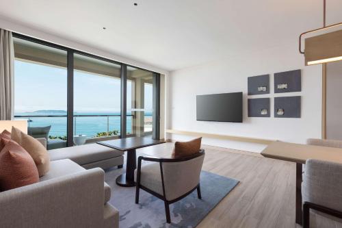 Телевизор и/или развлекательный центр в Hyatt Regency Sanya Tianli Bay